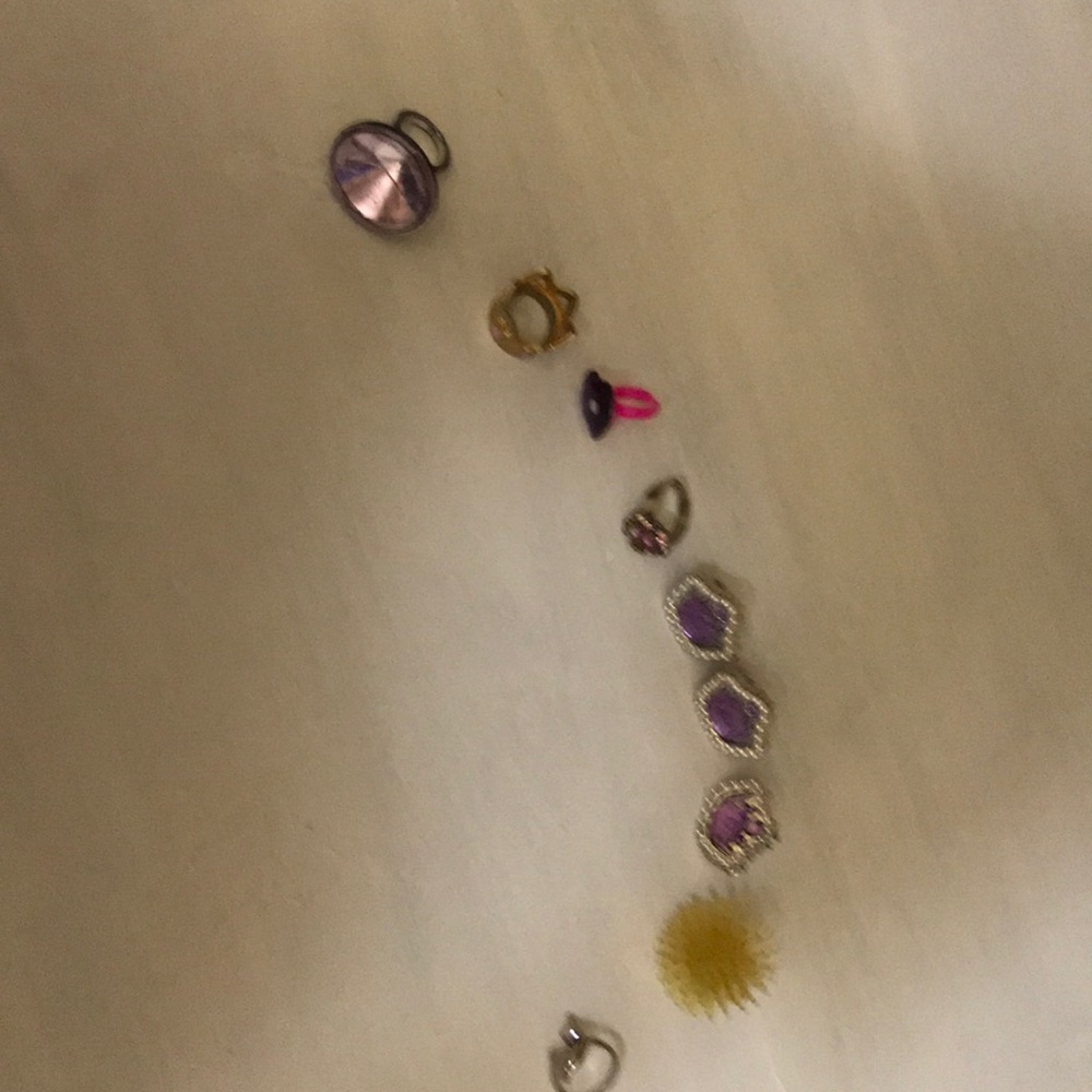 Plastic Kids Ring Set